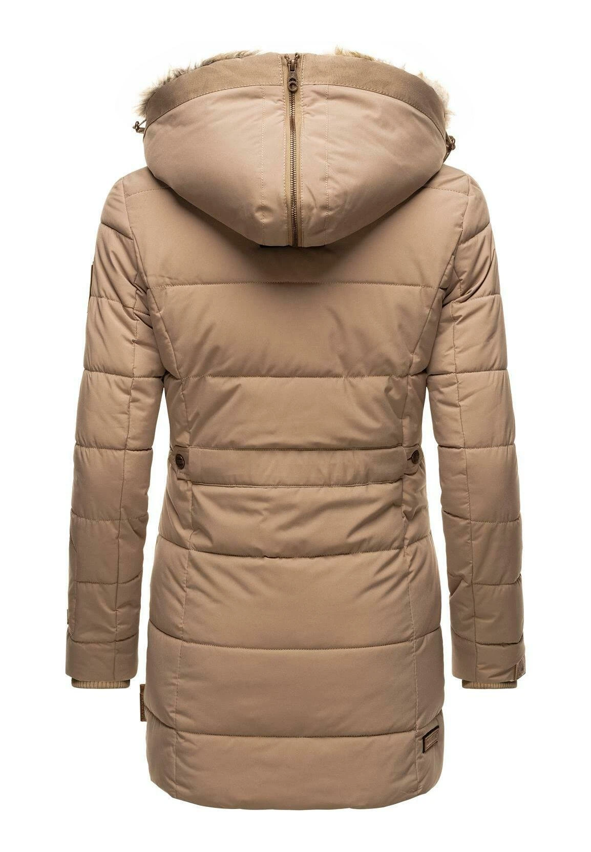 Marikoo Lieblings - Winterjas - Taupe 5 Marikoo Lieblings - Winterjas - Taupe - Afbeelding 3