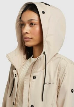 Khujo Lauren - Parka - Hellbeige -Beste Kleding Winkel 035582e4ce2d4d939d6cae76125cfa95