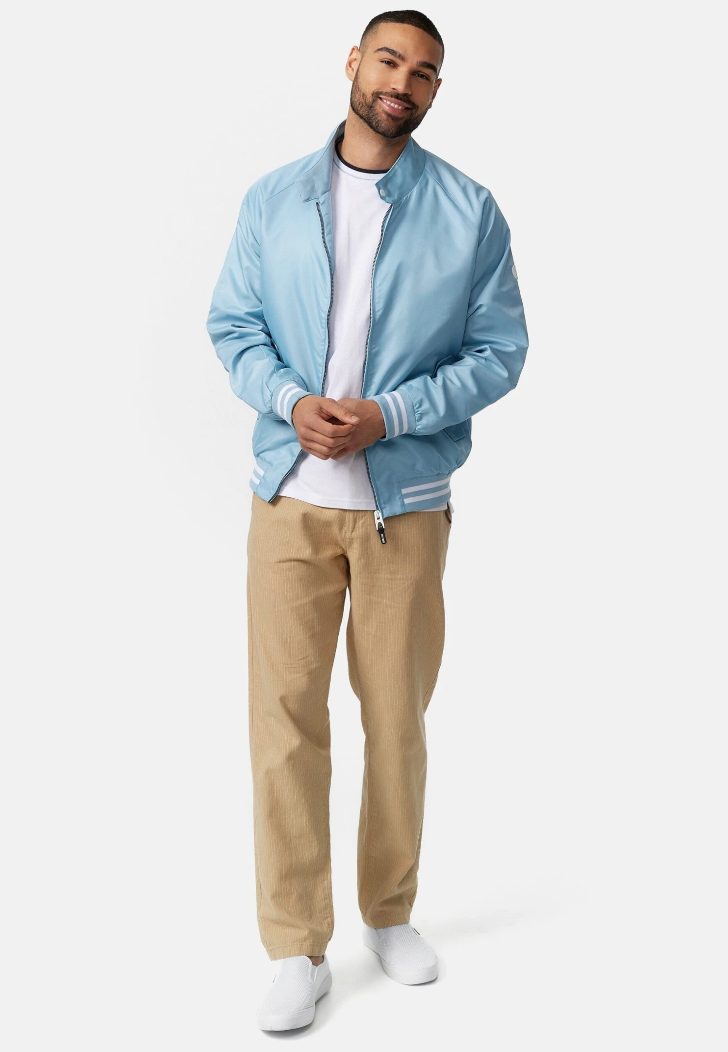 Indicode Jeans Ayser - Bomberjacks - Blue Wave 4 Indicode Jeans Ayser - Bomberjacks - Blue Wave - Afbeelding 2