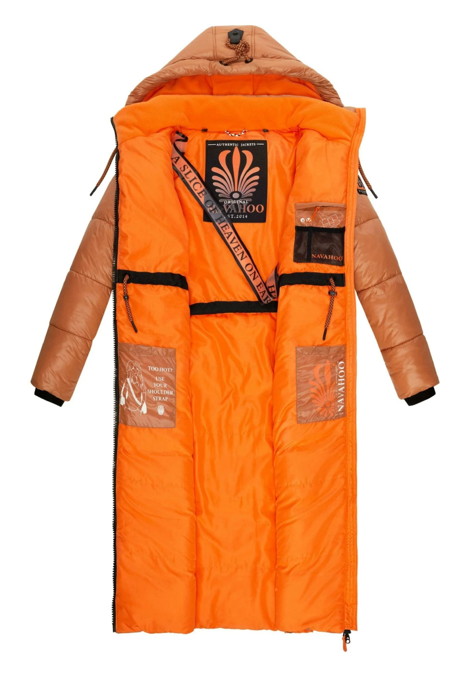 Navahoo Schmuseengel - Winterjas - Rusty Cinnamon 6 Navahoo Schmuseengel - Winterjas - Rusty Cinnamon - Afbeelding 4