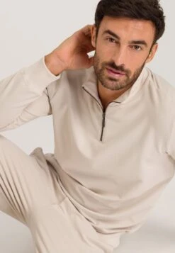 HANRO Natural Living - Sweater - Pumice 11 HANRO Natural Living - Sweater - Pumice -Beste Kleding Winkel 0e64e137434b4d3cb07a5c0bc731e089