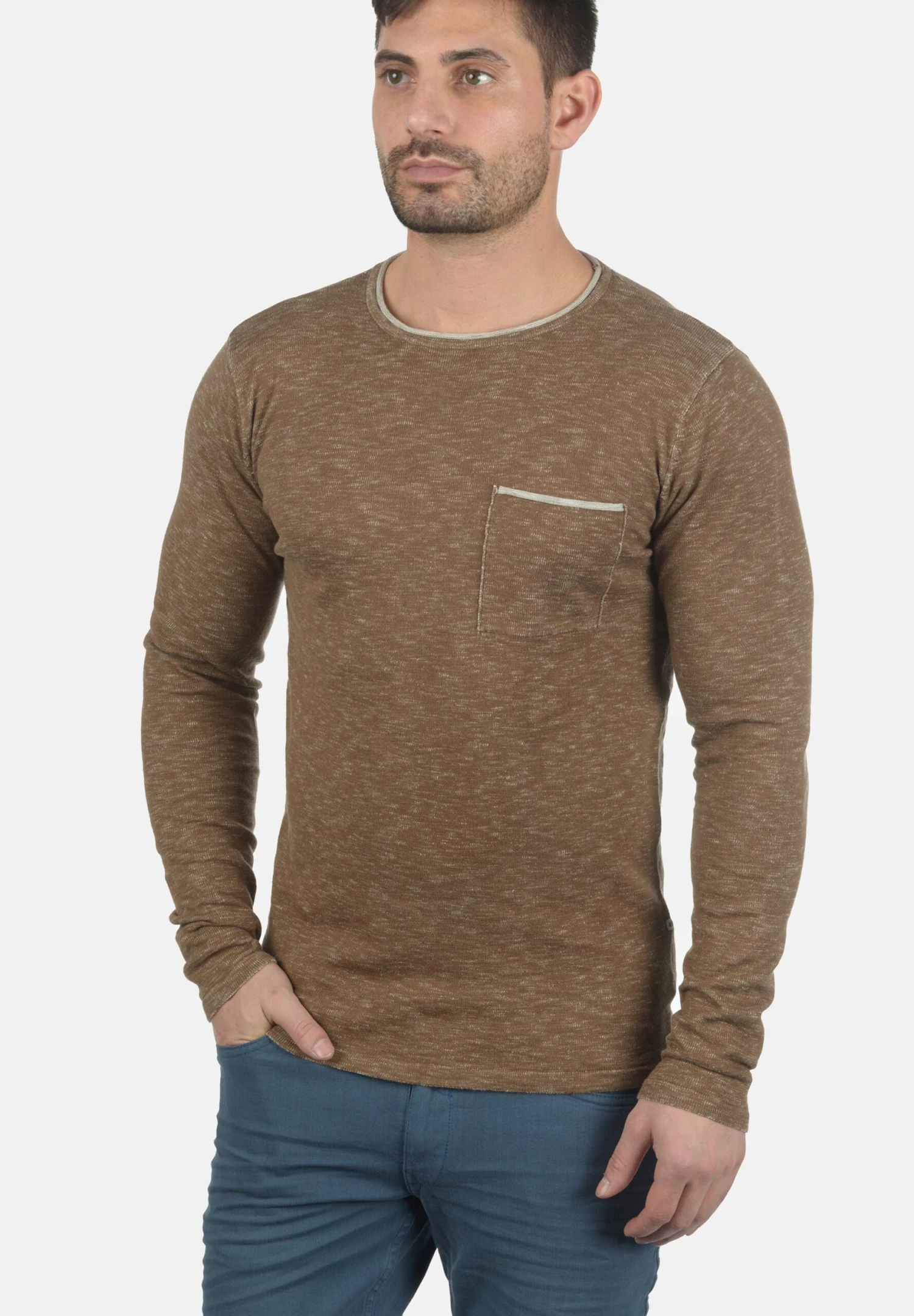 Redefined Rebel Maverick - Trui - Teak Brown 3 Redefined Rebel Maverick - Trui - Teak Brown