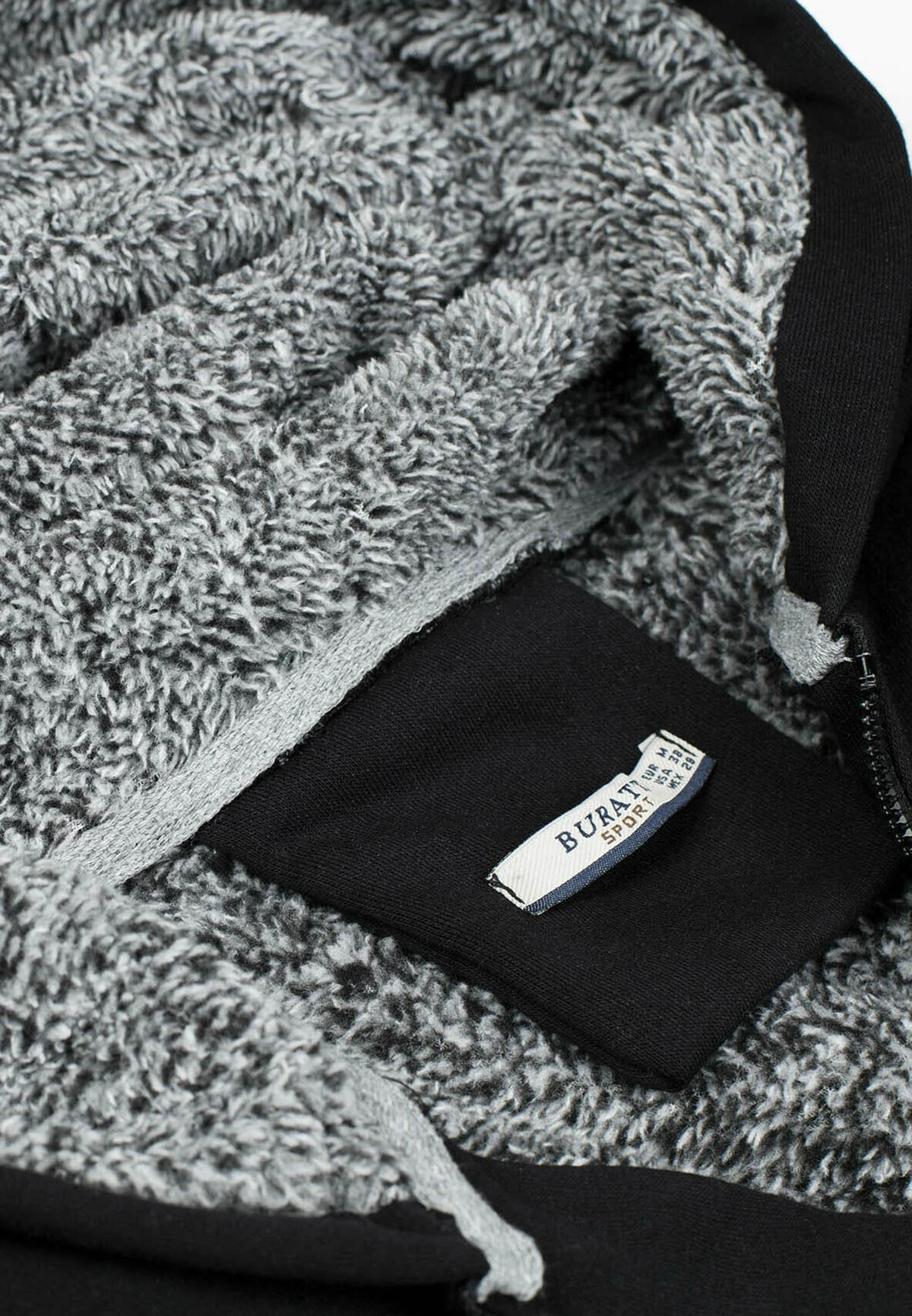 Slim Fit - Hoodie - Black 4 Slim Fit - Hoodie - Black - Afbeelding 2