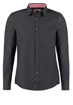 Pier One Overhemd - Black/Red -Beste Kleding Winkel 1457bf032630407d91c460f9847681a9