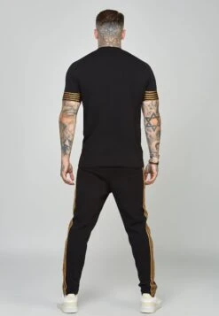SikSilk Elastic Cuffed- T-Shirt Print - Black 9 SikSilk Elastic Cuffed- T-Shirt Print - Black -Beste Kleding Winkel 1479ee523d304c71b443732f88fb4cf2