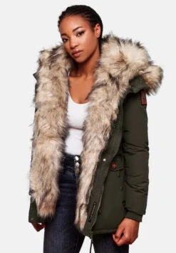 Navahoo Sweety - Winterjas - Olive -Beste Kleding Winkel 161fced9a8714b9b8e677294652a66e1