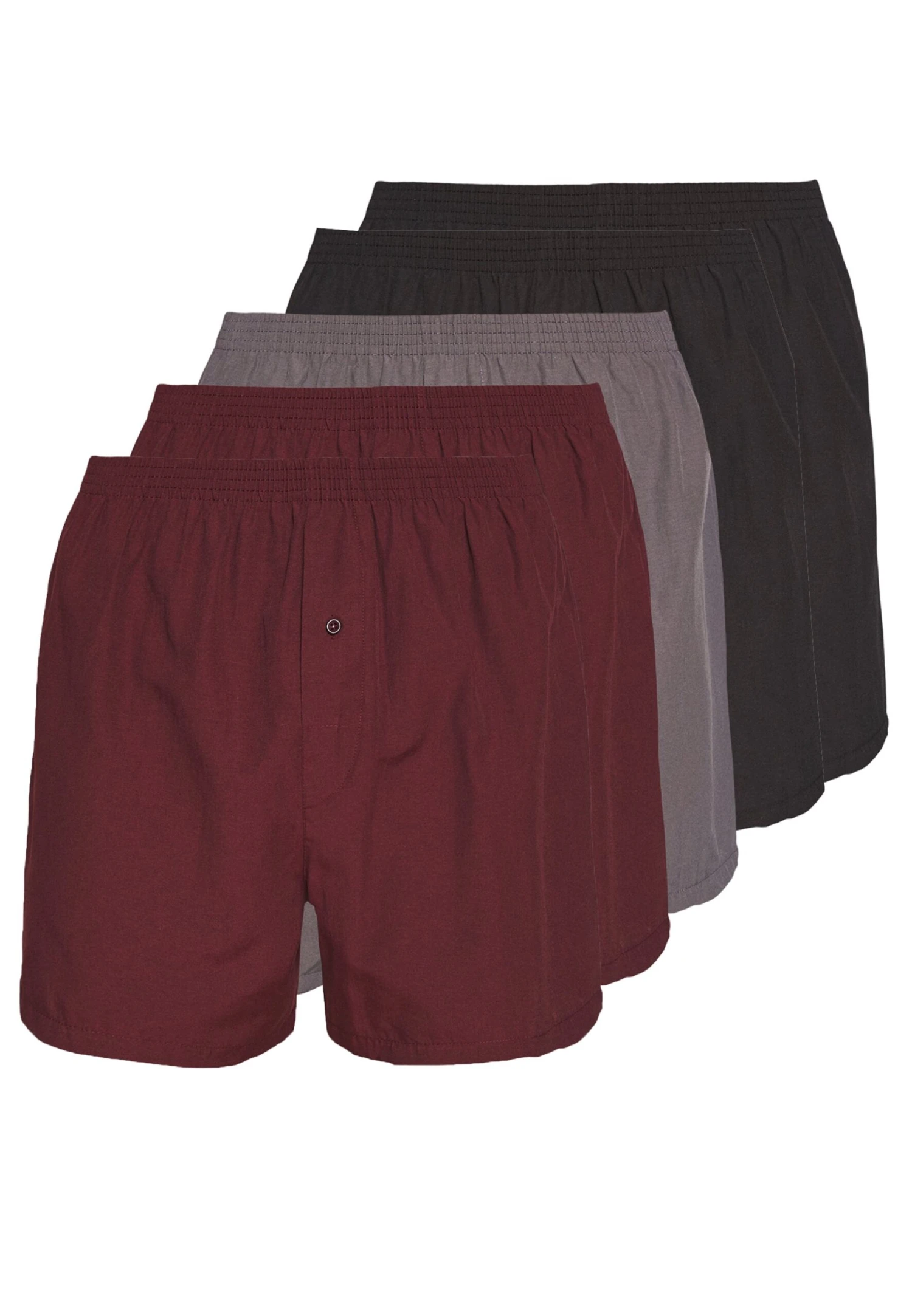 Pier One 5 Pack - Boxershort - Black/Grey/Red 8 Pier One 5 Pack - Boxershort - Black/Grey/Red - Afbeelding 6