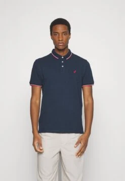 Pier One 2 Pack - Poloshirt - Light Grey/Dark Blue -Beste Kleding Winkel 18d5d661fdb2419db8b1fd34553ba715