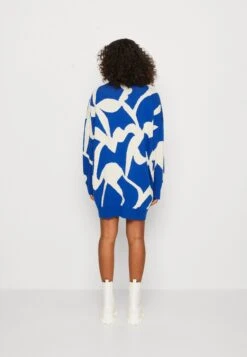Monki Lisen Dress - Gebreide Jurk - Light Blue -Beste Kleding Winkel 1a81570828674f8f9ddf09ca0c8cafa4