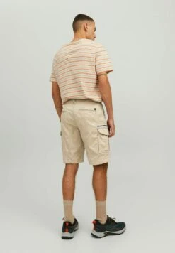 Jack & Jones Unifarbene Dex Mit Cargotaschen - Shorts - Oxford Tan -Beste Kleding Winkel 1ab3f3914332431e95b6e3e989b9feda
