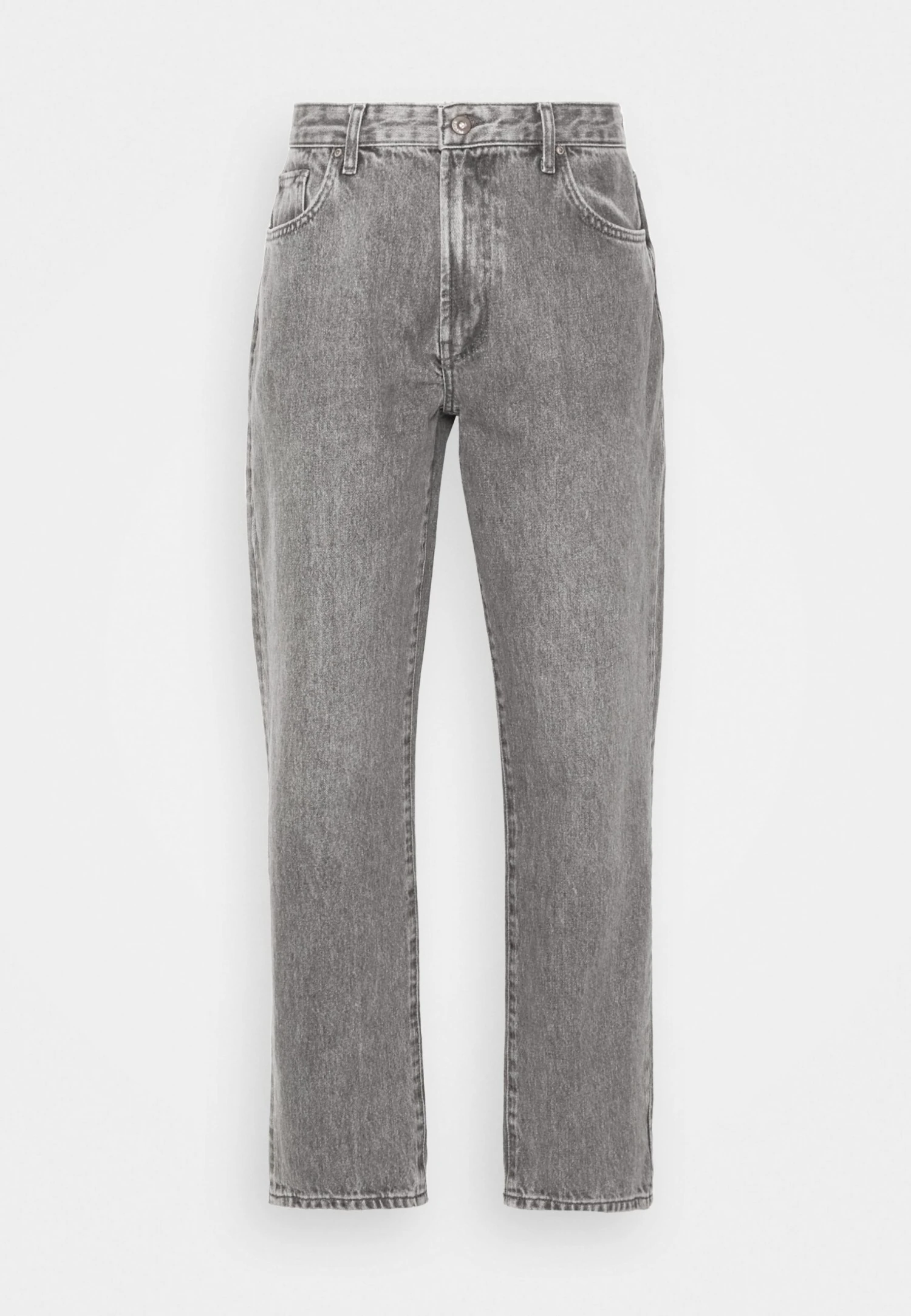 Pier One Mid Raise Straight Fit - Relaxed Fit Jeans - Grey Denim 6 Pier One Mid Raise Straight Fit - Relaxed Fit Jeans - Grey Denim - Afbeelding 4