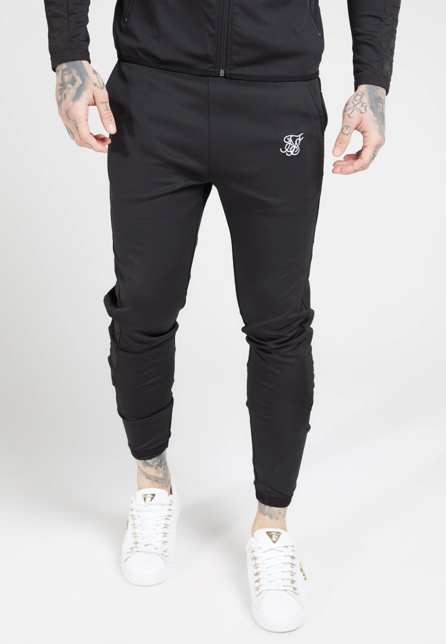 SikSilk Creased Pants - Trainingsbroek - Black 3 SikSilk Creased Pants - Trainingsbroek - Black