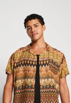 Kaotiko Shirt Mojave Unisex - Overhemdblouse - Brown -Beste Kleding Winkel 1be4cc957ab34d6d8d914d31b880cf8a