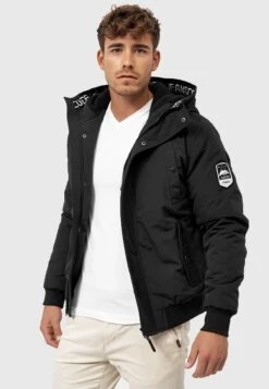Indicode Jeans Albany - Winterjas - Black -Beste Kleding Winkel 1c4f57a82dc54a6aaa0f274c012688e2
