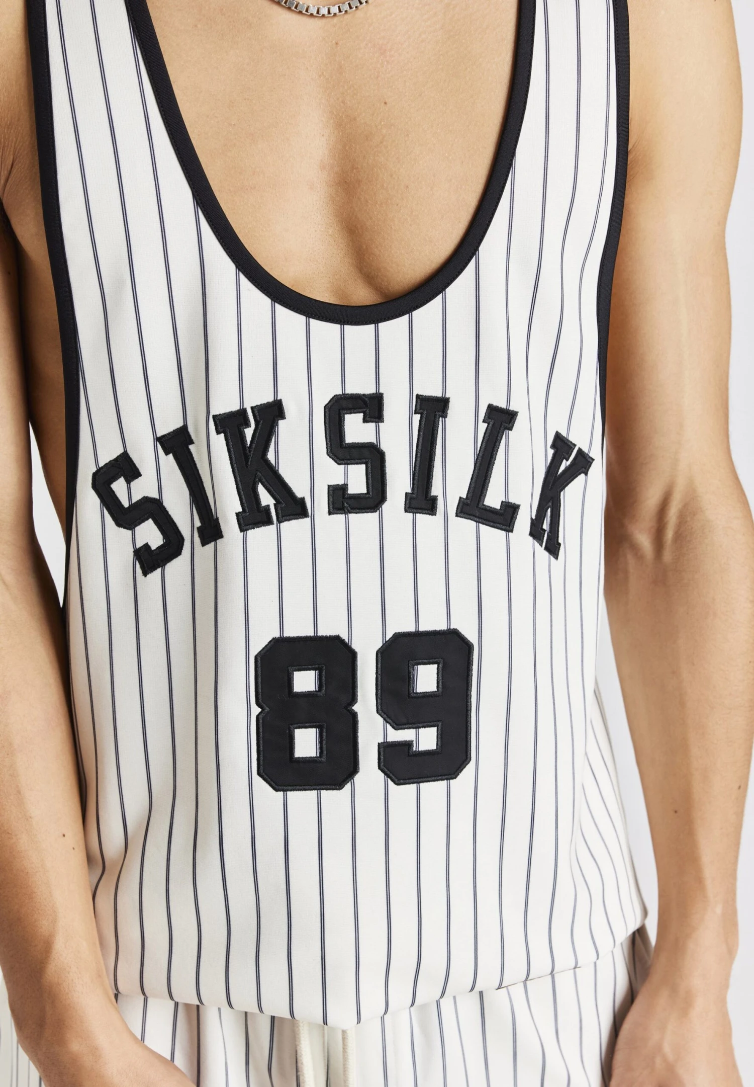 SikSilk Anniversary Racer- Top - Ecru 7 SikSilk Anniversary Racer- Top - Ecru - Afbeelding 5
