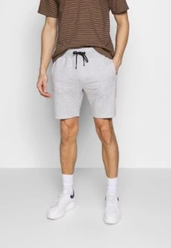 Pier One 2 Pack - Shorts -Light Grey /Black -Beste Kleding Winkel 1dba8e92de6844b4826071ed3f94fb98
