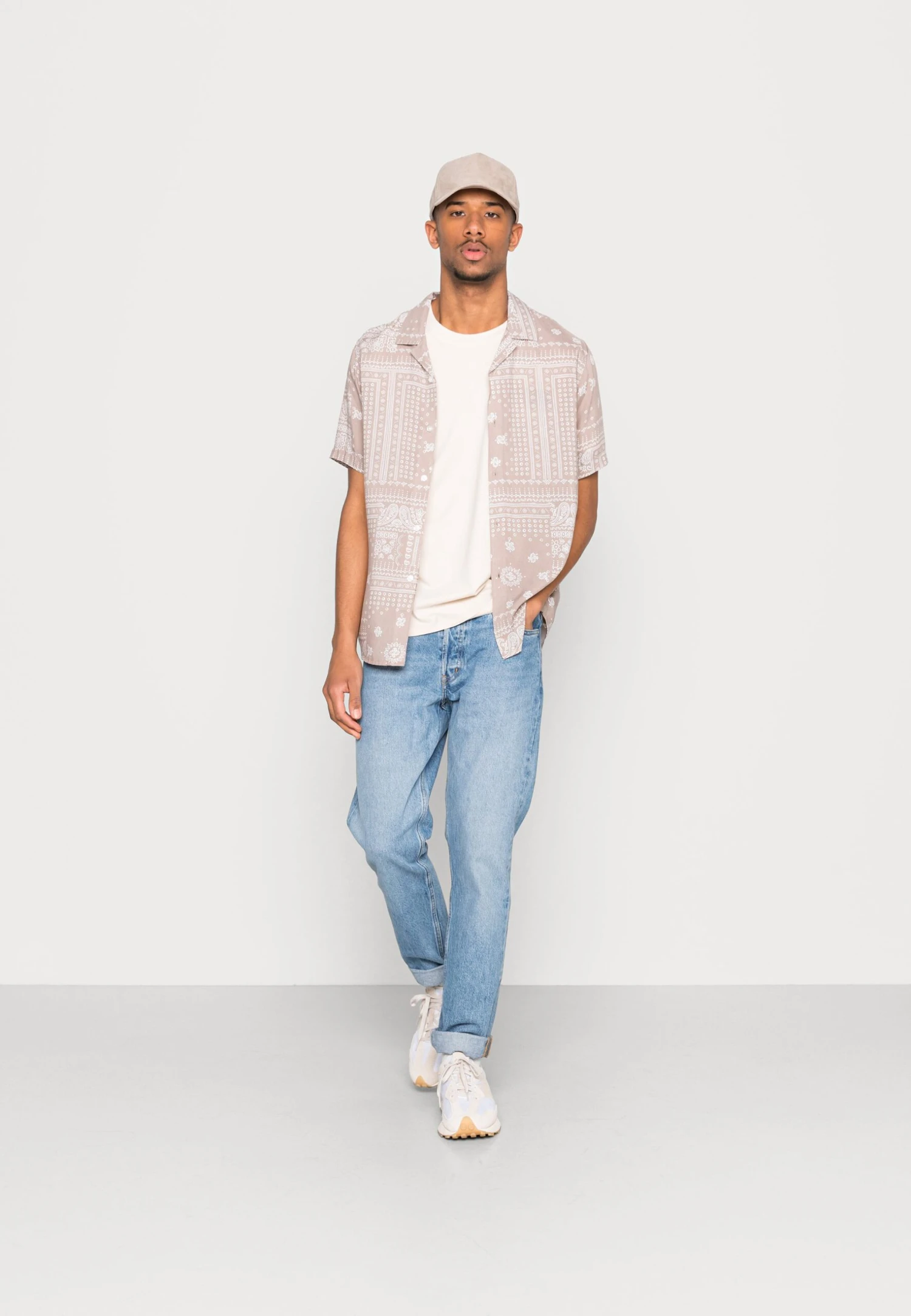 Pier One Unisex - Overhemd - Beige 4 Pier One Unisex - Overhemd - Beige - Afbeelding 2