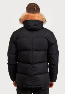 Oshawa Puffer Parka Jacket - Winterjas - Black -Beste Kleding Winkel 21a02faf49f247688ea79b2f8e98b0b4