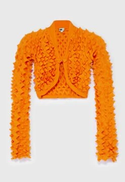 Spiky Cardigan - Vest - Orange 16 Spiky Cardigan - Vest - Orange -Beste Kleding Winkel 221155d3f7de4ba5a317831ed9235ed4