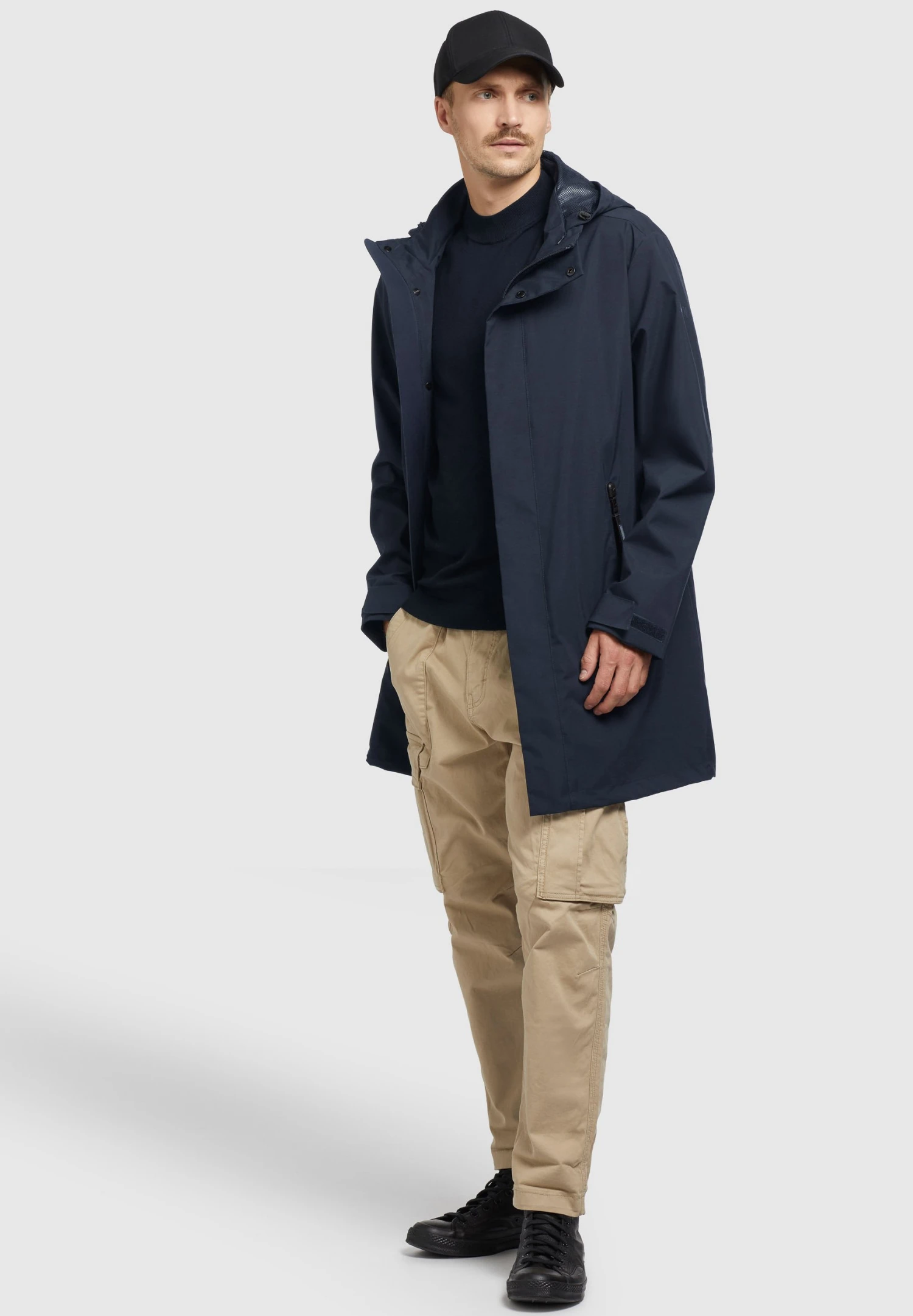 Khujo York - Regenjas - Dunkelblau 9 Khujo York - Regenjas - Dunkelblau - Afbeelding 7