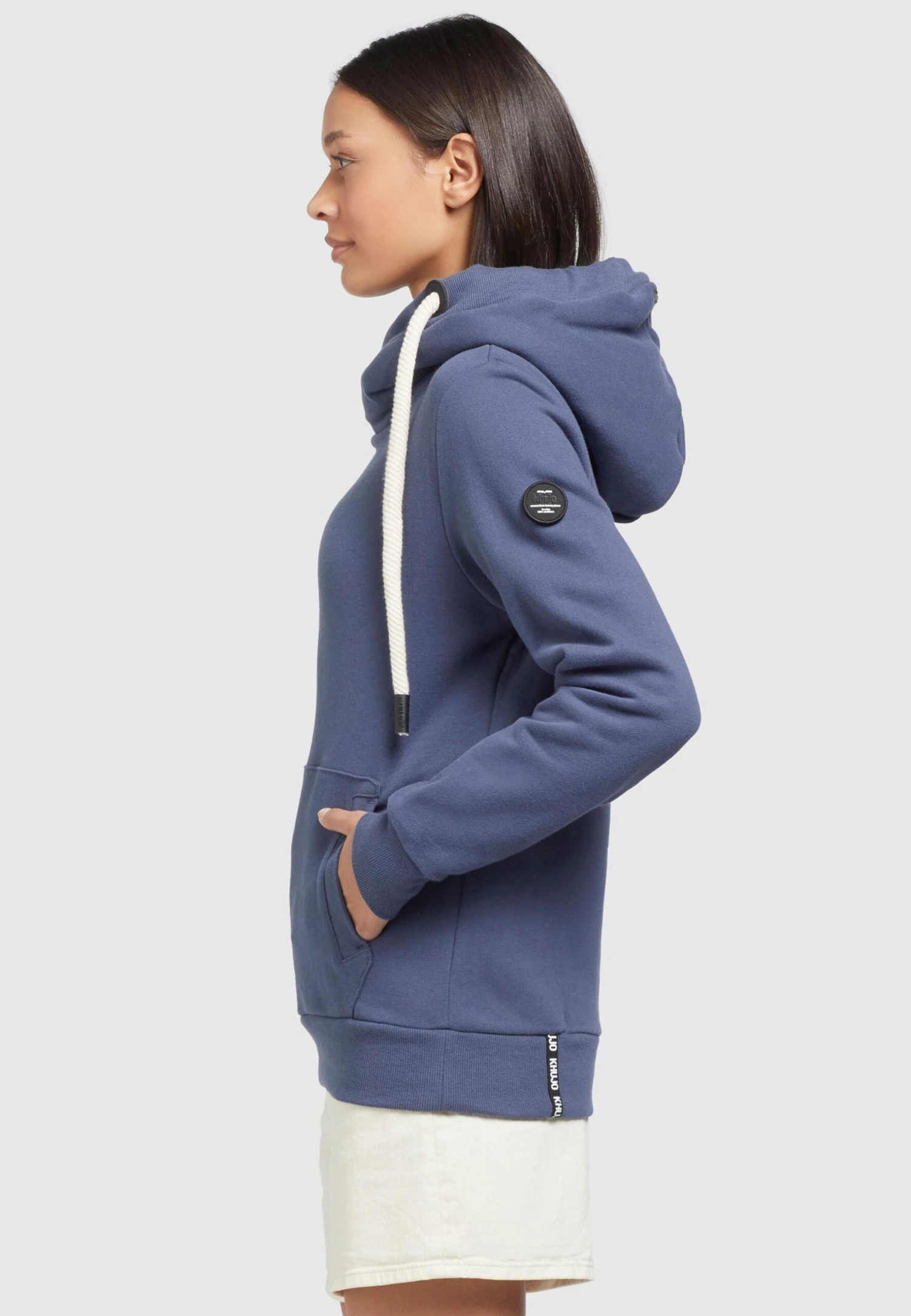 Khujo Rhabea - Hoodie - Dunkelblau 8 Khujo Rhabea - Hoodie - Dunkelblau - Afbeelding 6