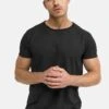 Indicode Jeans Wilbur - T-Shirt Print - Schwarz -Beste Kleding Winkel 23693b567b5c4108b18c06a6e9fc2d46