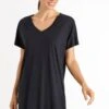 HANRO Laura - Nachtjapon - Midnight 2 HANRO Laura - Nachtjapon - Midnight -Beste Kleding Winkel 26d29d1b670e475199b0aab821a89f48