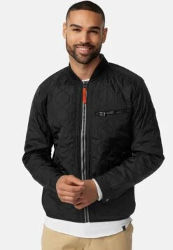 Indicode Jeans Übergangs Leander - Bomberjacks - Black