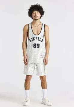 SikSilk Anniversary Racer- Top - Ecru 8 SikSilk Anniversary Racer- Top - Ecru -Beste Kleding Winkel 27f5a6c9ab0045de8c03e7fec726b8e1