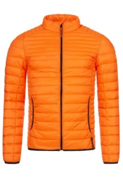 Indicode Jeans Jas - Orange -Beste Kleding Winkel 2804198df4ff4121866149957d303384