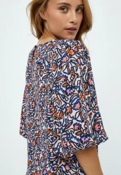 Minus Selia 3/4 Sleeve- Blouse - Ash Rose Print -Beste Kleding Winkel 2a85ae4486634f4cb586d8b84444357e