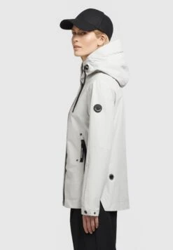 Khujo Kaya - Outdoorjas - Hellgrau -Beste Kleding Winkel 2b9d16b2536b4179a76e972a1a1062e5