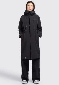 Khujo Marnia - Regenjas - Schwarz -Beste Kleding Winkel 2cae96c44f5d429c8d26bcce7c61edbf