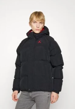 Jordan Puffer Jacket - Winterjas - Black/Fire Red -Beste Kleding Winkel 32f075e862d649d5af0d9890c11d86d8