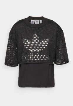 Adidas Originals Big Logo Tee 2 In 1 - T-Shirt Print - Black 18 Adidas Originals Big Logo Tee 2 In 1 - T-Shirt Print - Black -Beste Kleding Winkel 3552fb7270da4b8db73dd0e3ab69b529