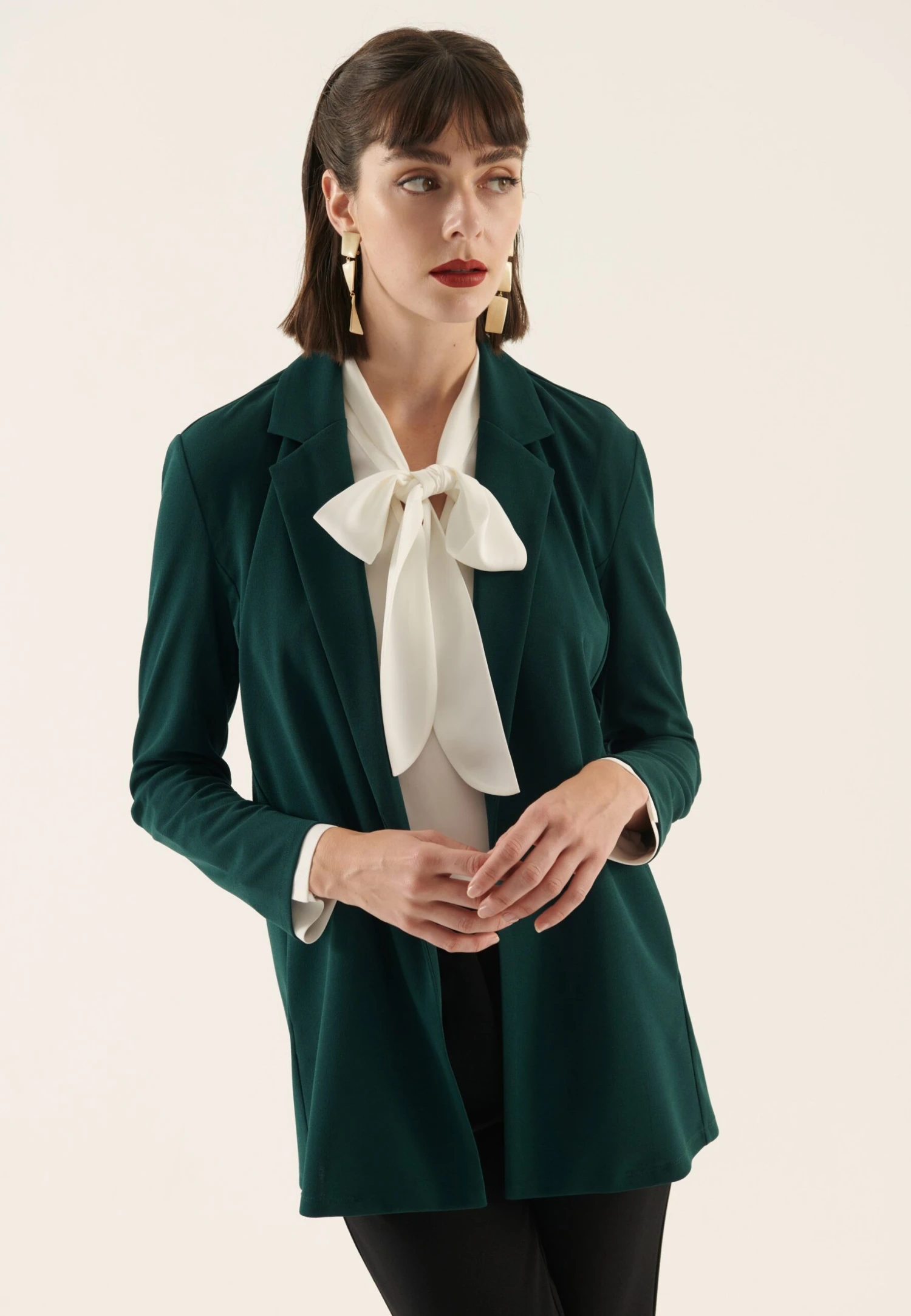 Anna Field Blazer - Dark Green 3 Anna Field Blazer - Dark Green