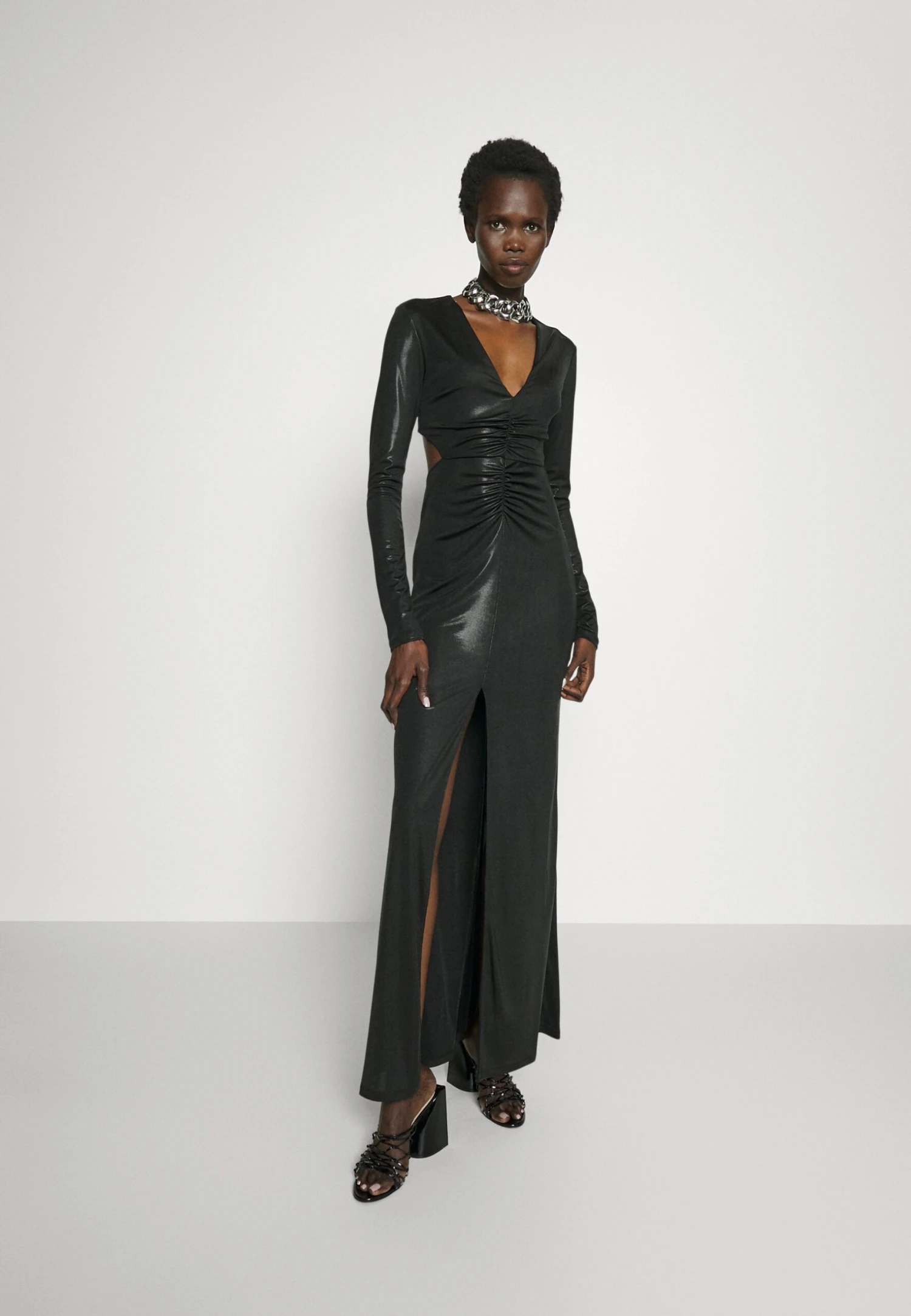 Patrizia Pepe Abito Dress - Galajurk - Nero 4 Patrizia Pepe Abito Dress - Galajurk - Nero - Afbeelding 2