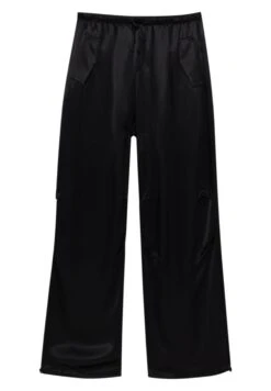 PULL & BEAR Satin Parachute - Broek - Mottled Black 12 PULL & BEAR Satin Parachute - Broek - Mottled Black -Beste Kleding Winkel 3db3449f4e3b4a4097e53d428c80fef4