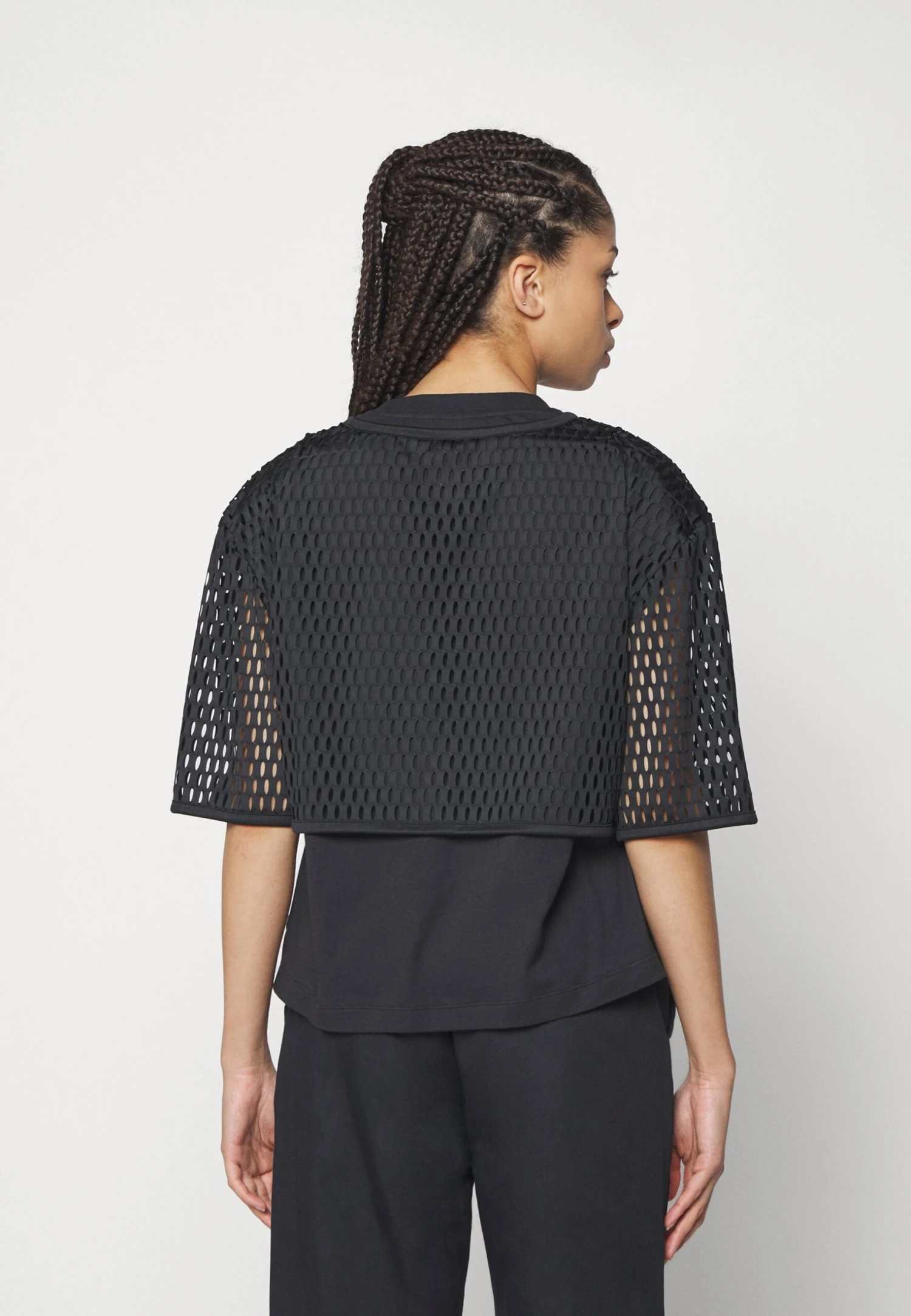 Adidas Originals Big Logo Tee 2 In 1 - T-Shirt Print - Black 6 Adidas Originals Big Logo Tee 2 In 1 - T-Shirt Print - Black - Afbeelding 4