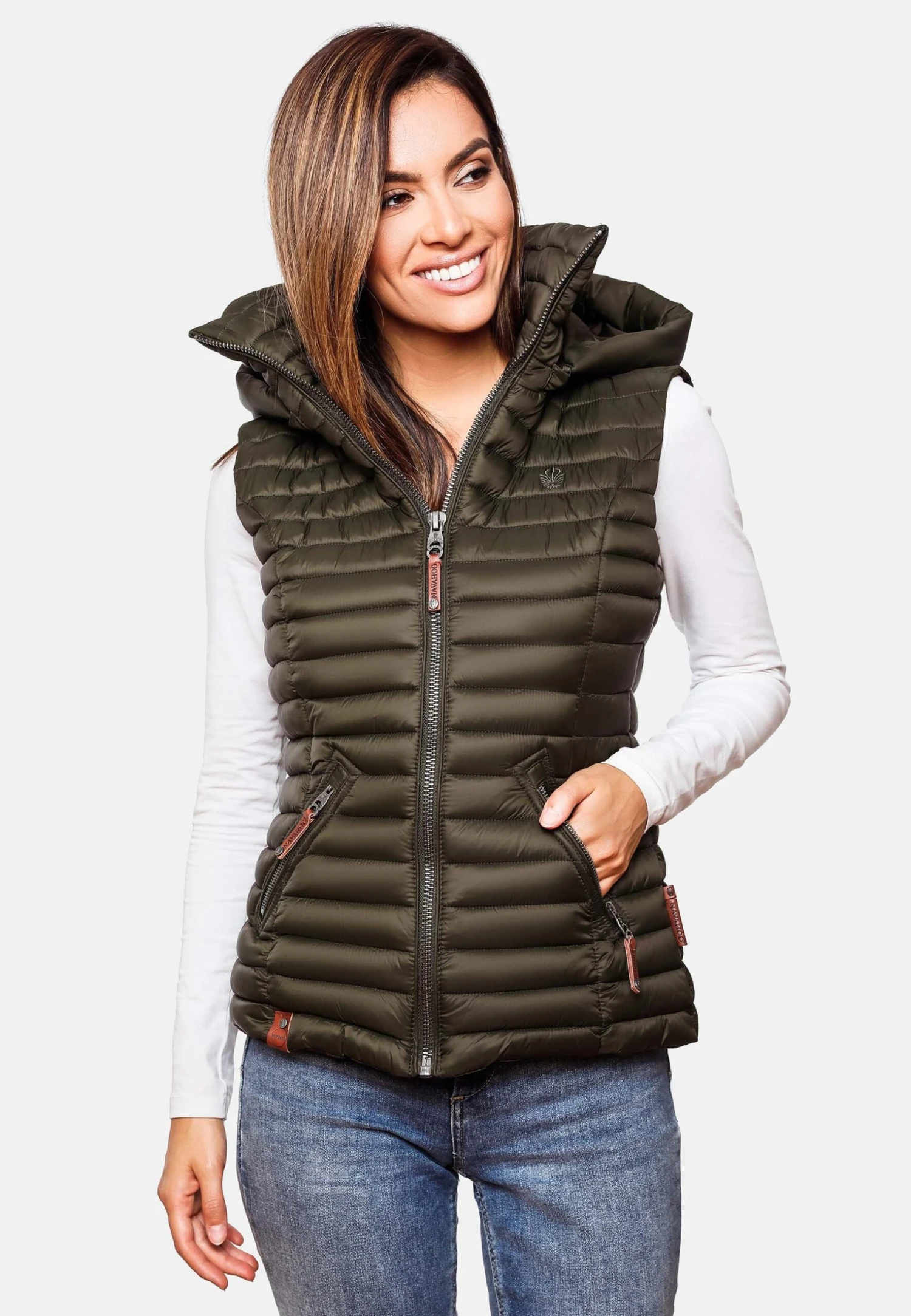 Navahoo Shadaa - Bodywarmer - Olive 3 Navahoo Shadaa - Bodywarmer - Olive