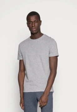 Pier One 3 Pack - T-Shirt Basic - White/Black/Light Grey -Beste Kleding Winkel 4076e7e50d3a4fb78cc08ea42ee0eb04