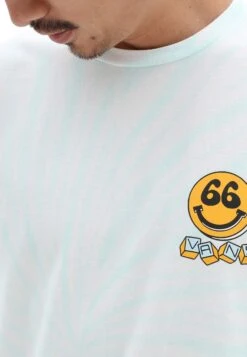 Vans Peace Tie Dye Ss - T-Shirt Print - Medium Blue -Beste Kleding Winkel 40e7e0618c0944a9866de97a12b49047