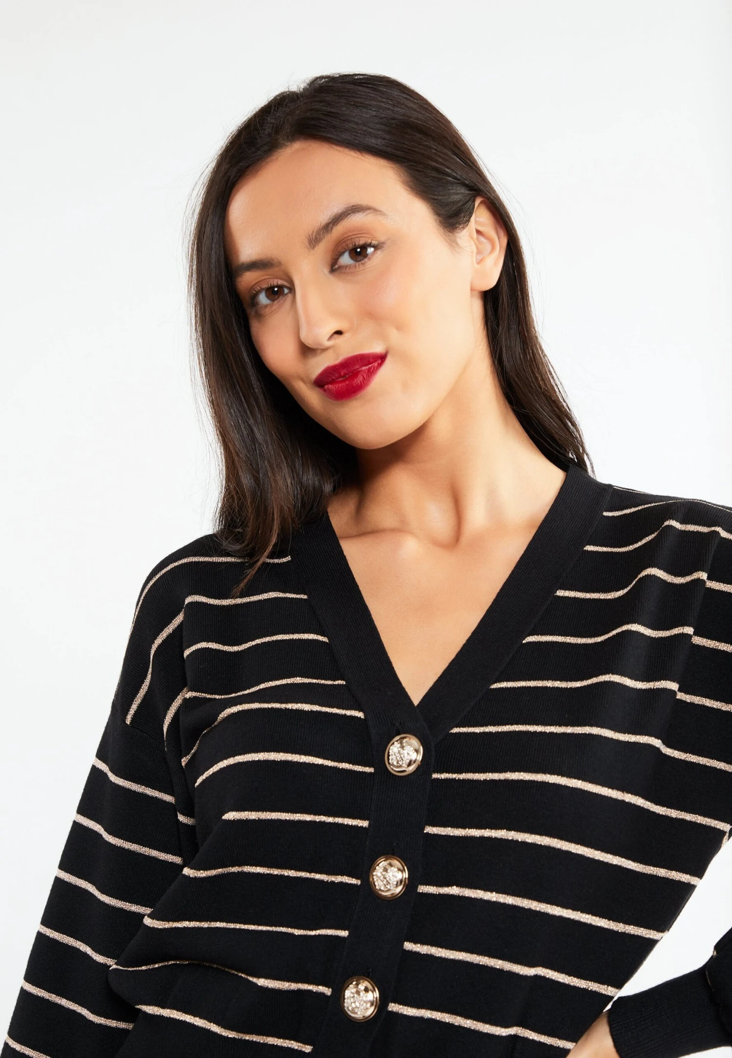 Faina Vest - Schwarz 6 Faina Vest - Schwarz - Afbeelding 4