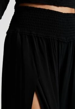 Seafolly Beach Basics Shirred Waist Wrap Pant - Strandaccessoire - Black 11 Seafolly Beach Basics Shirred Waist Wrap Pant - Strandaccessoire - Black -Beste Kleding Winkel 417cfe5049a84c6f9d3621c4c69707b6