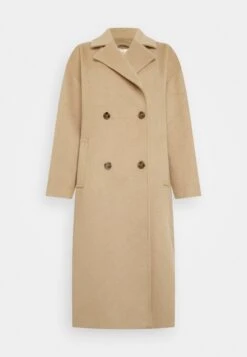 COLOURFUL REBEL Koko Fringe Coat - Mantel - Camel -Beste Kleding Winkel 420d42527a8d4ed1a4de6be0fbfff791