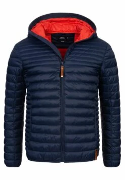 Indicode Jeans Bowers - Jas - Navy -Beste Kleding Winkel 420f581779834894ac84453fa6cf8a94