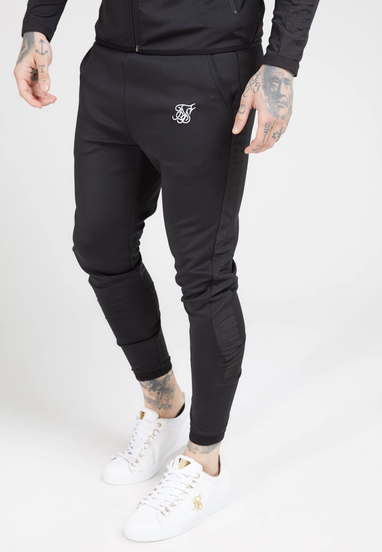 SikSilk Creased Pants - Trainingsbroek - Black 7 SikSilk Creased Pants - Trainingsbroek - Black - Afbeelding 5