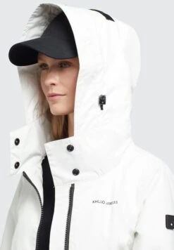 Khujo Junea - Parka - Naturweiß -Beste Kleding Winkel 436e4faa25f44f16b544a8e7ffc4bc2c