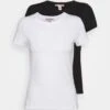 Anna Field 2 Pack - T-Shirt Basic - White/Black 2 Anna Field 2 Pack - T-Shirt Basic - White/Black -Beste Kleding Winkel 43c6ecf930ec4d3bbf6741626656699c