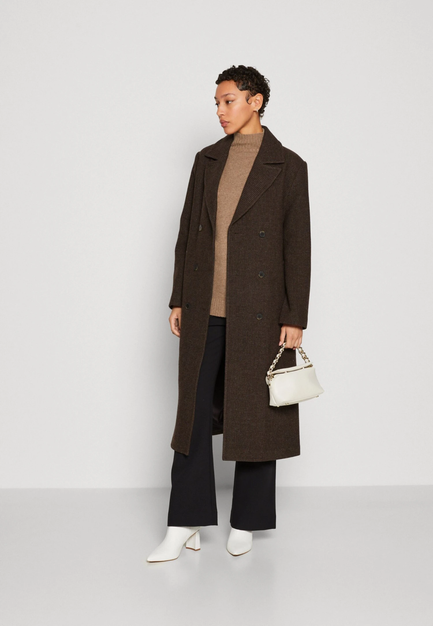 Selected Femme Slfmilo Coat - Mantel - Java Check 4 Selected Femme Slfmilo Coat - Mantel - Java Check - Afbeelding 2